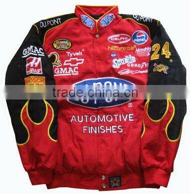 new fashion custom go kart racing jackets made in china
