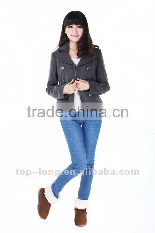 Women woolen winter apparel clothing