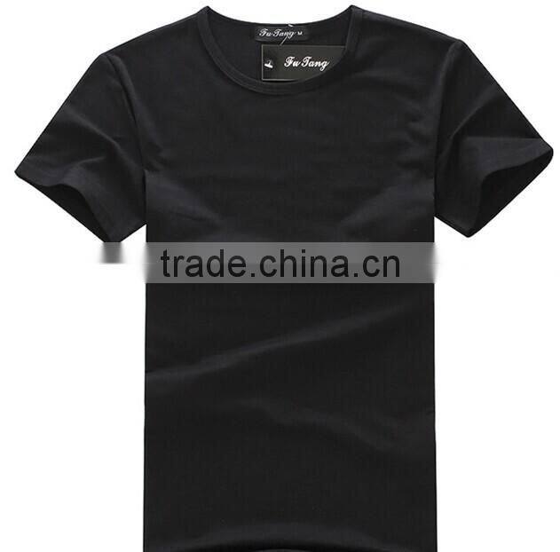 Latest type pure 200g polyester spandex t-shirts,wholesale blank 200g polyester spandex t-shirts