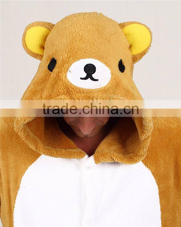 hot sales latest walking lovely brown bear rilakkuma mascot costumes china
