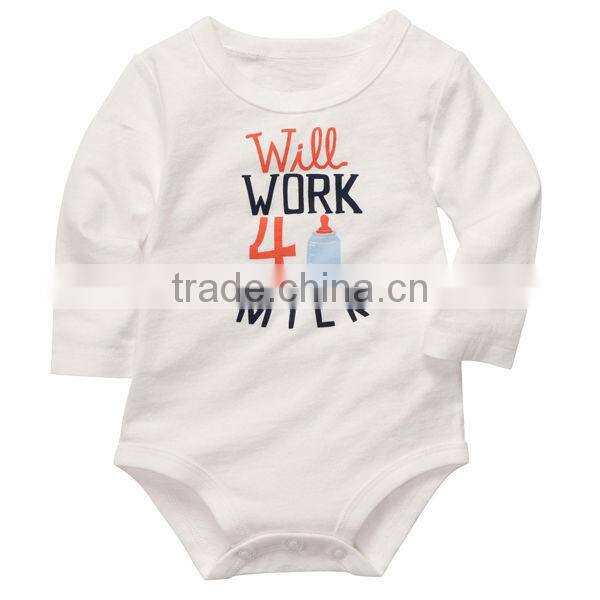 Baby Long-Sleeve MIQIDIDA Originals Graphic Bodysuit
