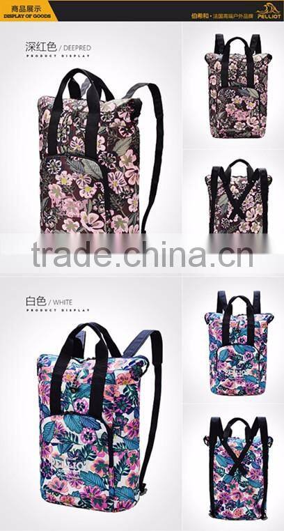 2017 spring new waterproof polyester hiking backacks