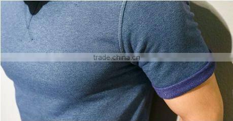 wholesales o-neck man's t-shirts simple design for sport