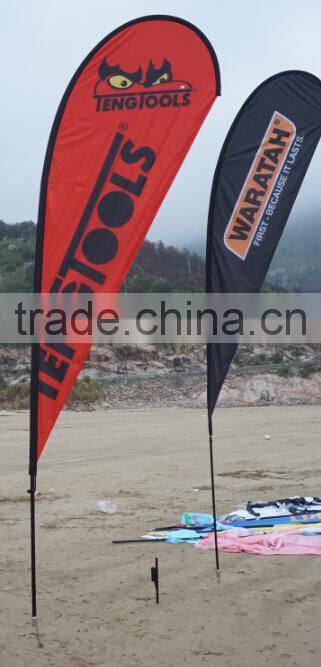 wholesale beach polyester flag