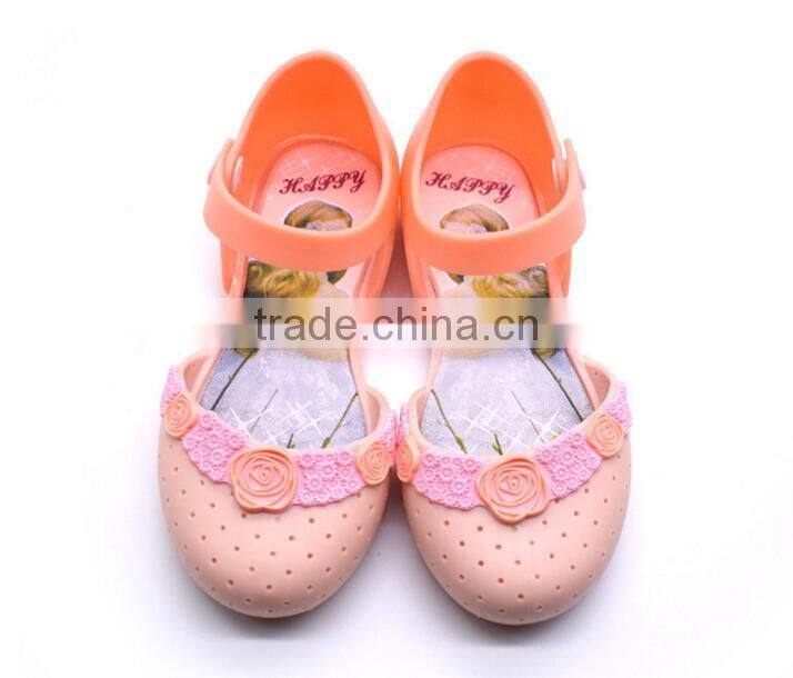 Rose girls mini melissa shoes, girl melissa shoes