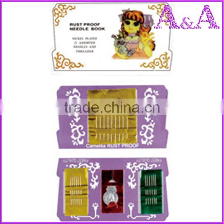 hand sewing needle in sewing needle