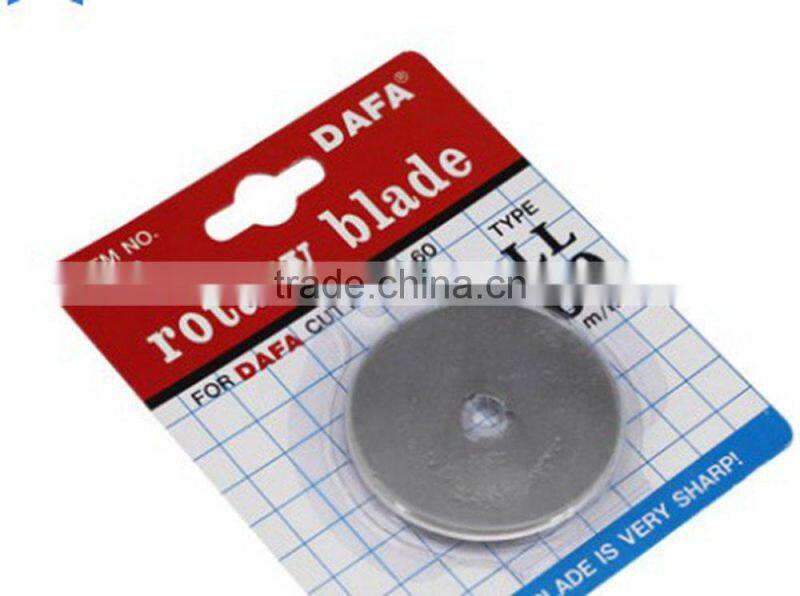 Hot selling 2015 rotary blade/rotary cutter blade 60mm