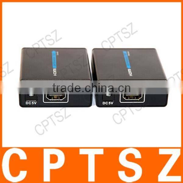 1080P Network HDMI Extender Receiver + Transmitter(Sender) Extender Over Ethernet LAN RJ45 CAT5E CAT6 For HD DVD PS3 Projector