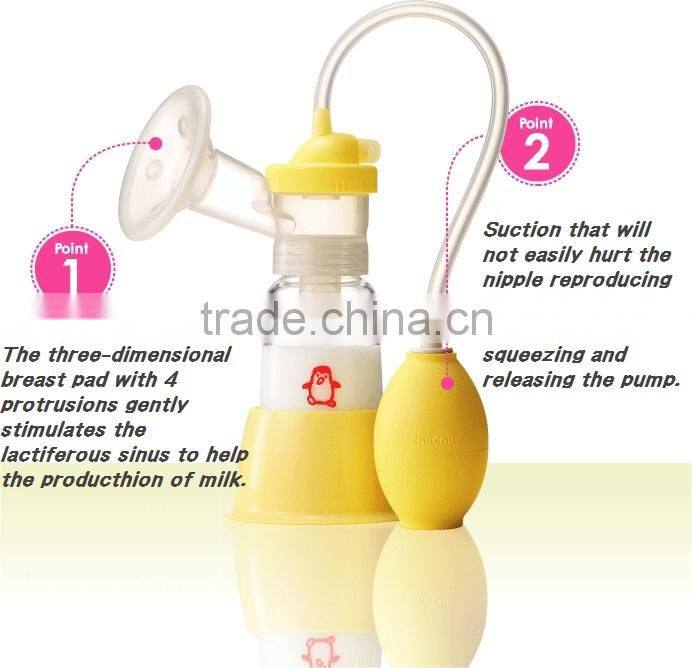 Convenient pump breast milk manual breast pump made in Japan Wholesale