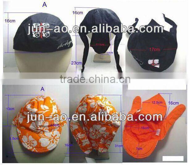 wholesale custom printed bandana pirate hat and cap
