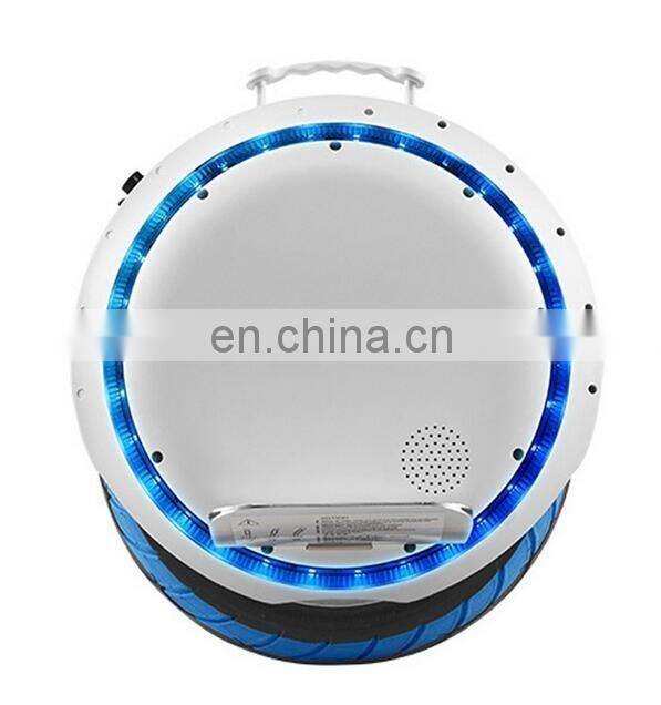 Single wheel balancing vehicle