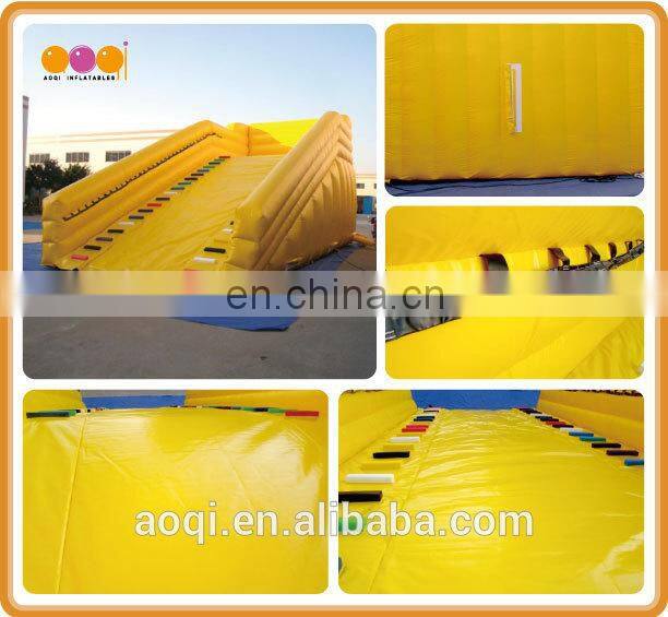 AOQI factory price inflatable zorb ball ramp game for adults