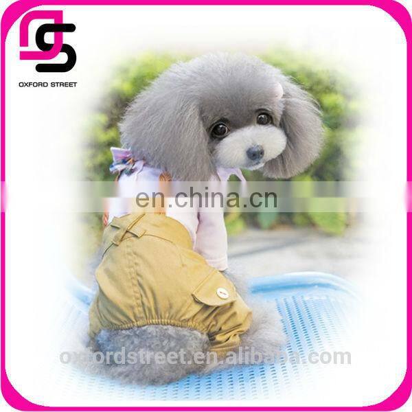 2016 new rope harness Cute Adorable four pet clothes dog Apparel