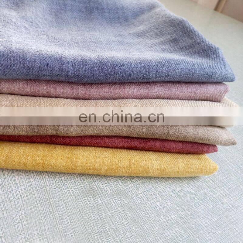 Retro Style Women's Wool Scarf Blue