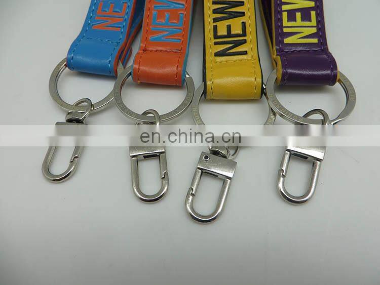 New Style Promotion Gift Leather Keychain Custom
