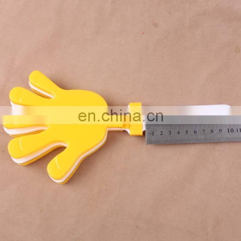High quality Custom plastic hand clapper,rattle noise maker