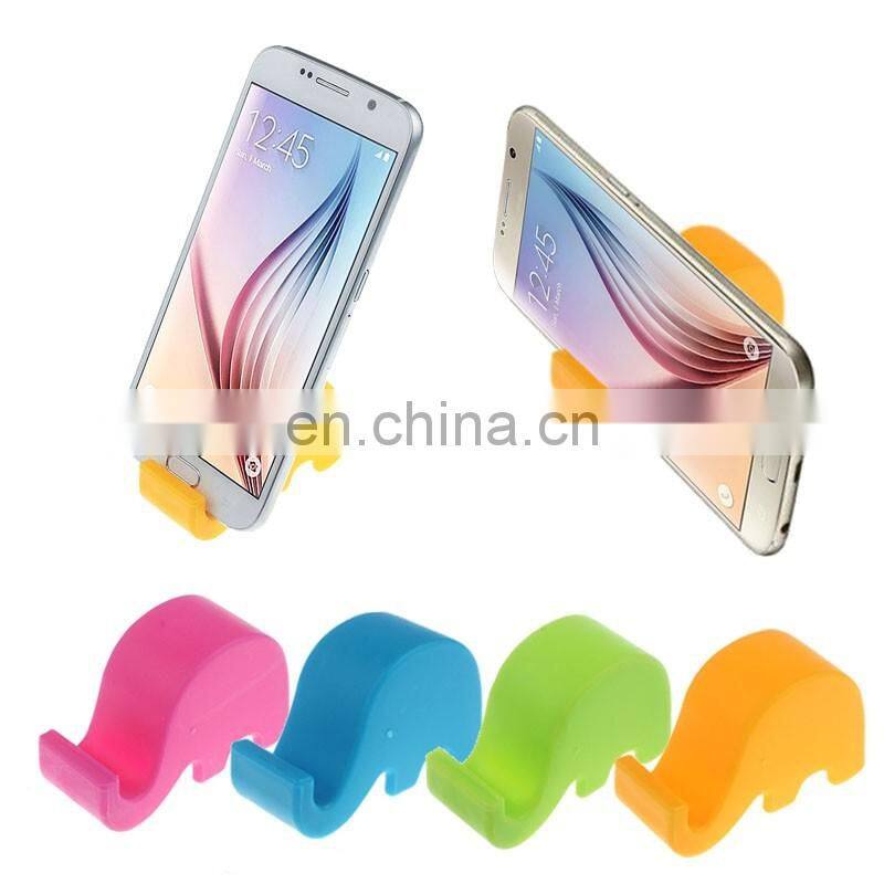 Fashion cartoon elephant silicone tablet computer holder &PPC mobile phone holder/Stents