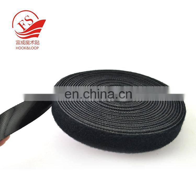 Back to back hook and loop magic tape strap