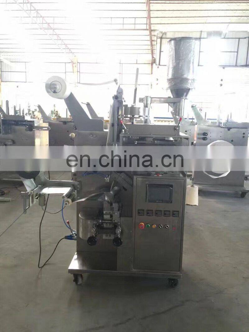 1-10 gram tea bag packing machine with string,tag and envelope