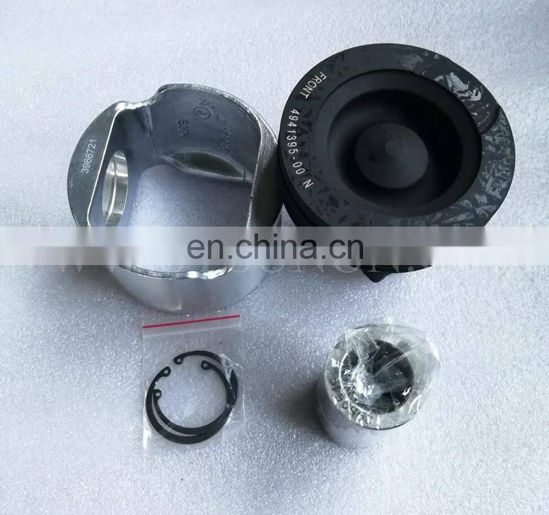 Genuine diesel engine piston kit 6CT8.3 4089944 4955299 piston and piston ring for sale
