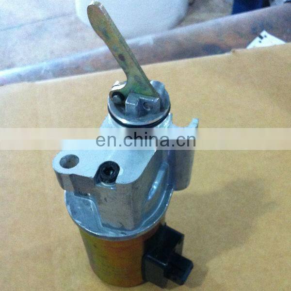 excavator Mitsubishi engine electric parts 24V flameout switch stop solenoid valve B402-1115030