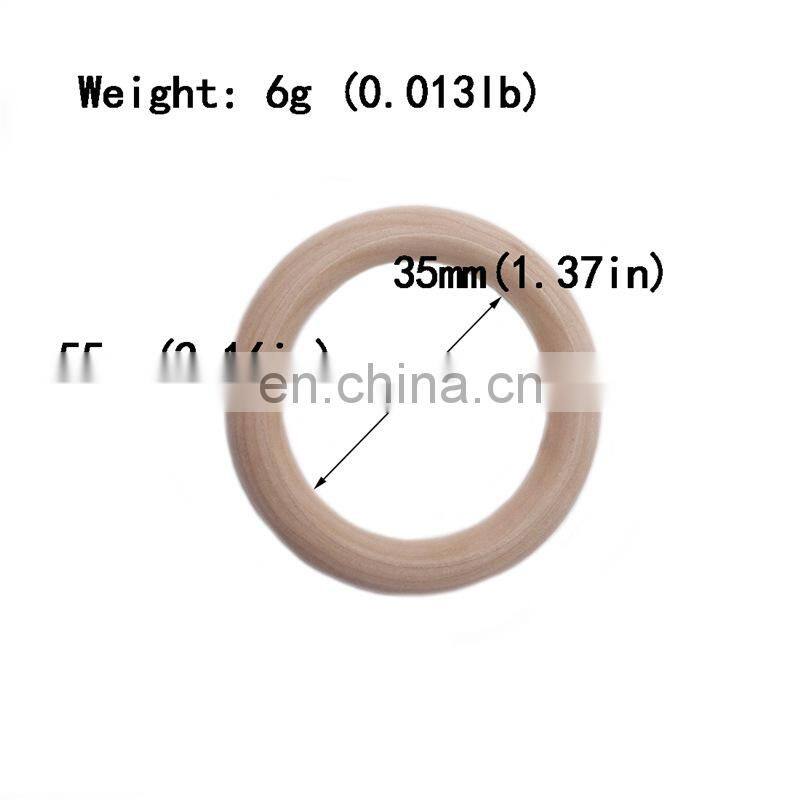 DIY Baby Grind Wooden toys Safe eco-friendly photography Wooden circle ring Infant Gift 11size