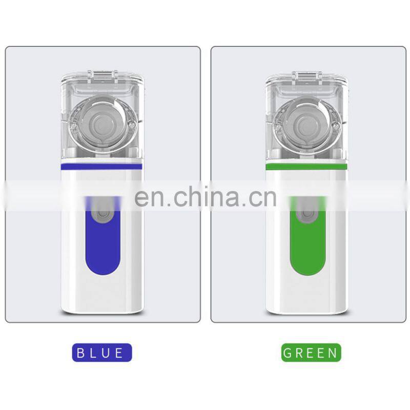Home Inhaler Nebulizer Low Decibel Ultrasound Atomizer Handheld Adult&Kid Portable Micro Mesh Atomizer High Low 2Gear Humidifier