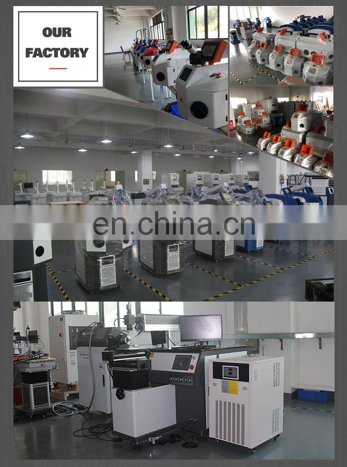 High technology laser welding jewelry machine for stainless steel silver gold cooper
