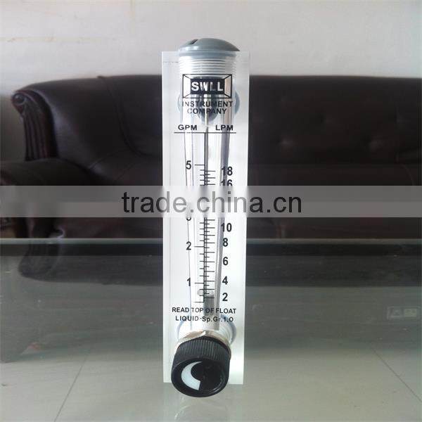 LZM series panel mounted adjustable water flow meter (flowmeter)