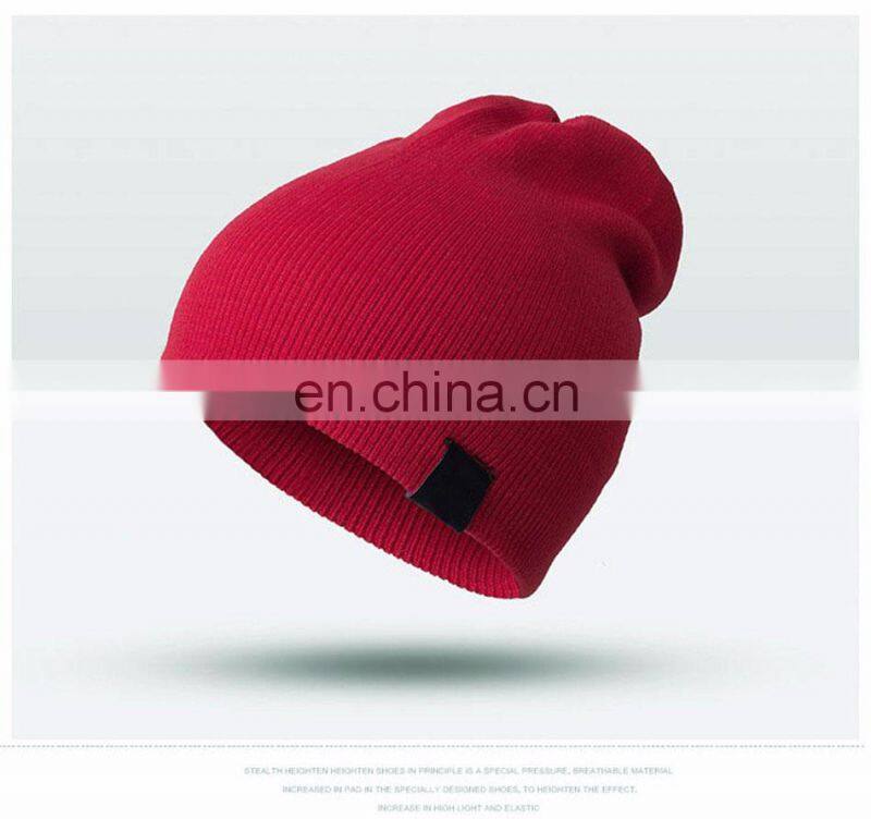 Unisex Brand Hat Winter Hat For Men Women Beanies Women Men Cotton Elasticity Warm Knit Beanies Hat