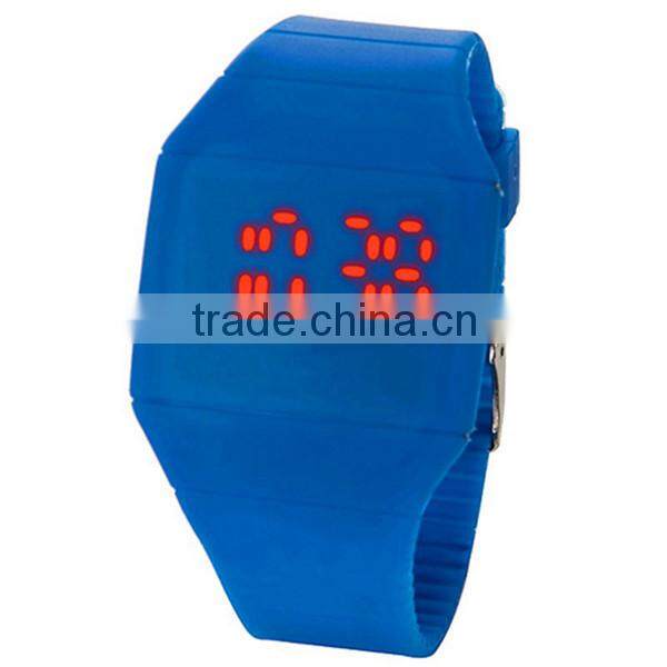 China factory ultra thin led watch