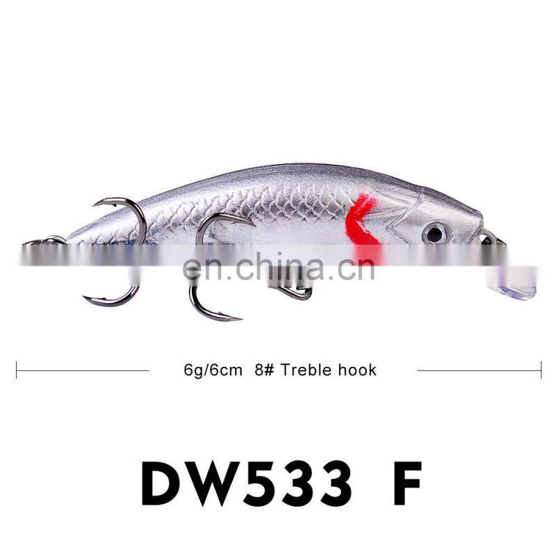 Panic buying Other mixed 56pcs  wobbler boats hard bait Suspending jerkbait fishing artificial minnow lure