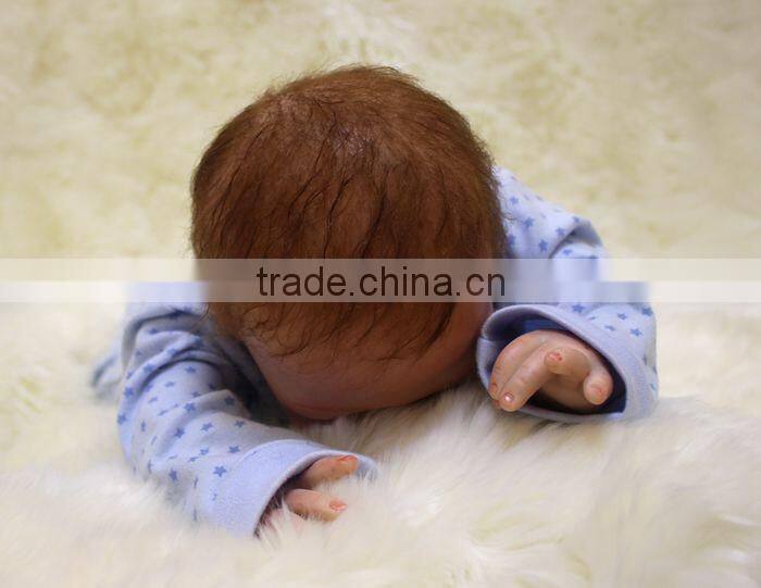 Soft vinyl reborn baby dolls silicone newborn doll kits DK-17