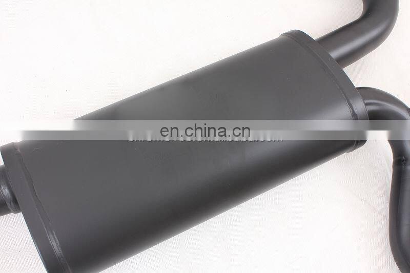 Stainless steel Double exhaust muffler for JEEP Wrangler JL exhaust pipe parts