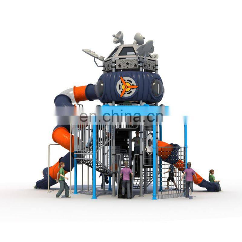 kids daycare playground equipment plastic outdoor playground with swing