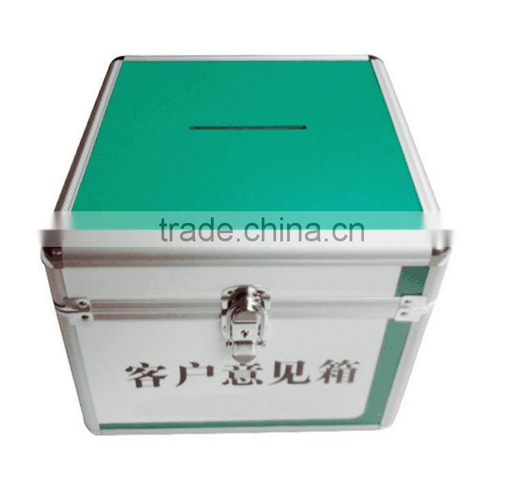 protective small travel first aid kit with aluminum case with tray