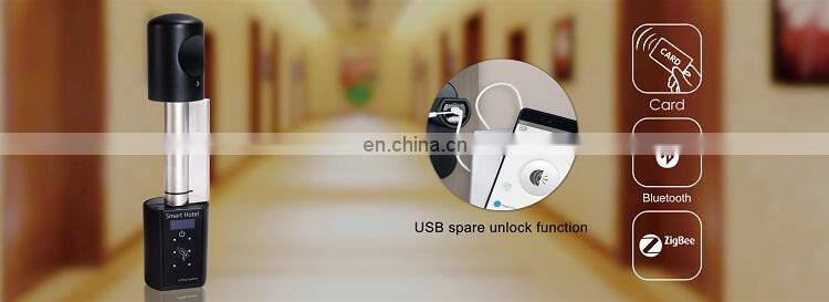 WE.LOCK Smart electronic hotel card lock zigbee lock cylinder