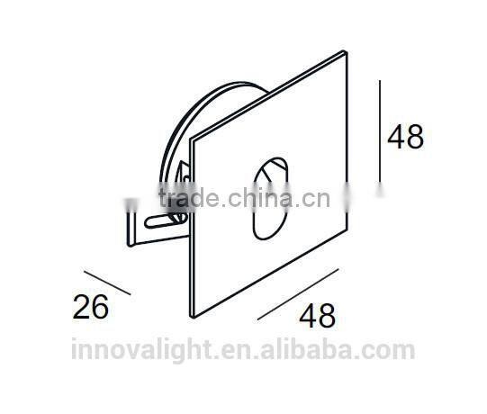 INNOVALIGHT Down Lighting 1W LED Stair Step Lighting