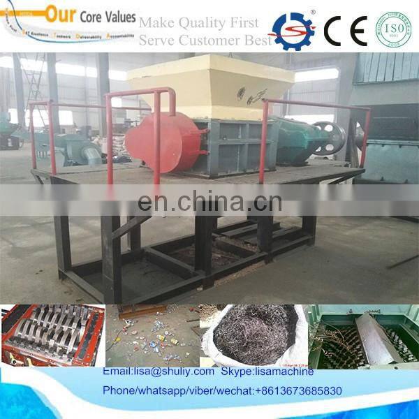 engine oil filter crusher, Waste electrical cabinet crusher , Scrap car bumper crusher equipment 008613673685830