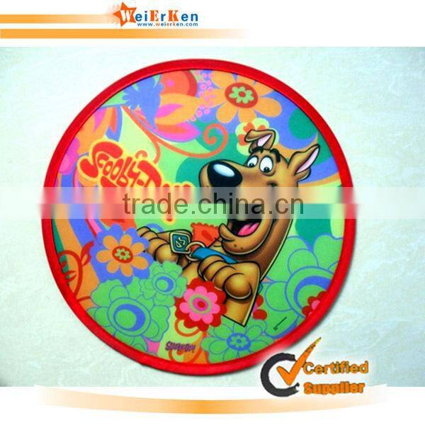 picture printing foldable frisbee