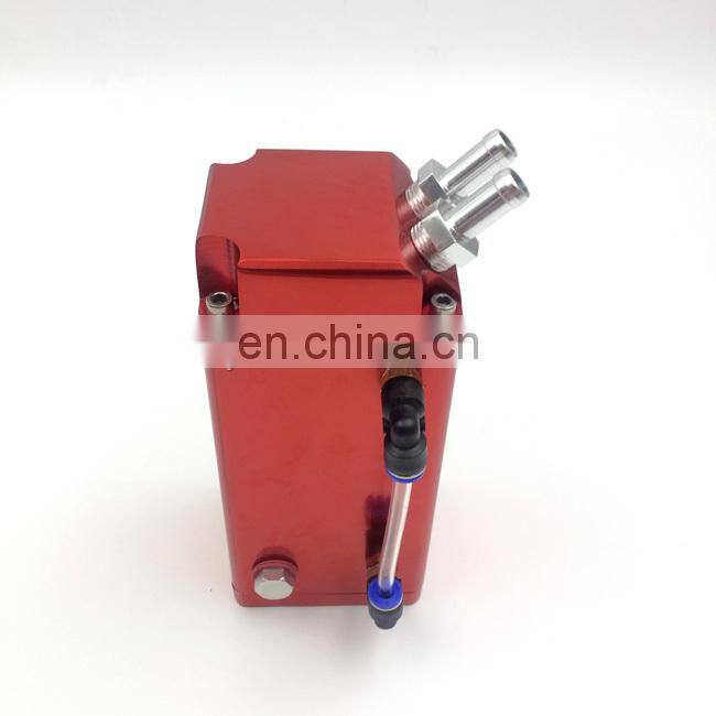 Aluminum Engine Oil Catch Reservoir Breather Tank
