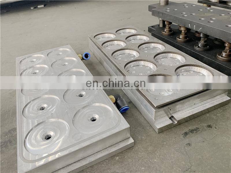 PCL450 Automatic Plastic Drink Paper Cup Cover Lid Cap thermo forming punching cutting machine