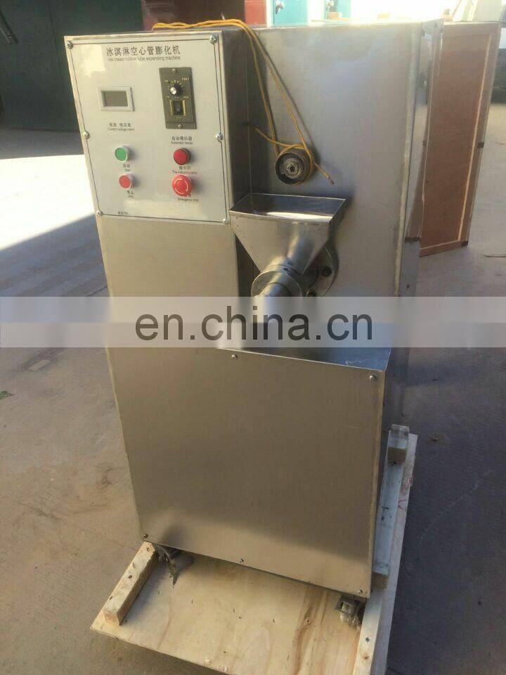 2021 Hot Sale Large output Ice Cream Corn Extruder Machine/Hollow Tube Corn Stick Extruder On Sale