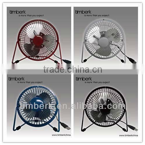6inch DC12V usb desk fan