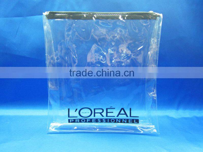 printed pvc stationery bag colorful cosmetic zip bag