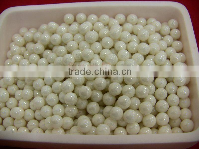 High grinding zirconia beads media ball with low wear rates