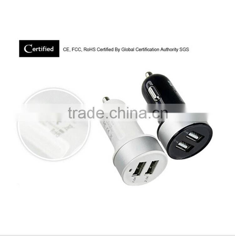 Portable 5V-1A Digital Solar Car Battery Charger For iPhone/iPod, All The Smart Phones