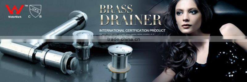 Best Price Basin Waste Accessories Sink Chrome Bottle Trap S Trap (J125-B)