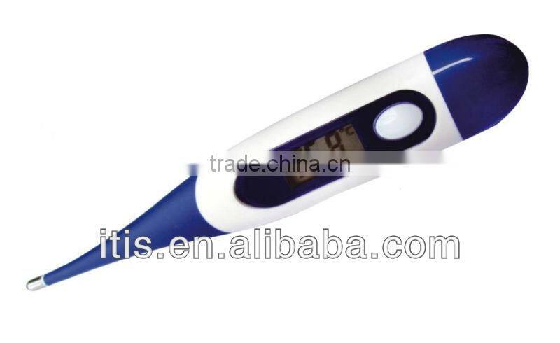 Electronic clinical thermometer
