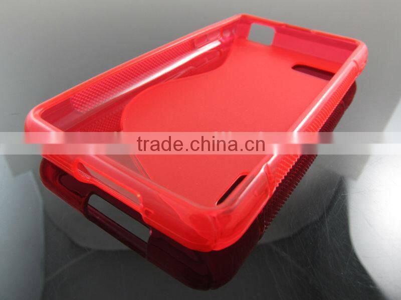 for LG VM720 cell phone case LS720 wave curve